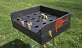 Portable Sapo Game: Peruvian Toad in the Hole, Bronze Frog - BLACK w/12 coins