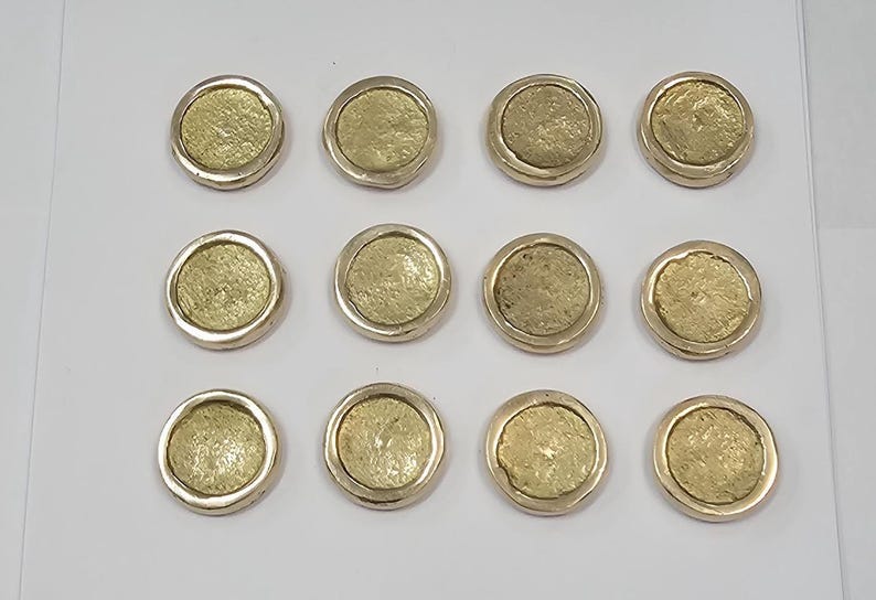 12 Bronze Coins for Sapo Game / Toad in the Hole